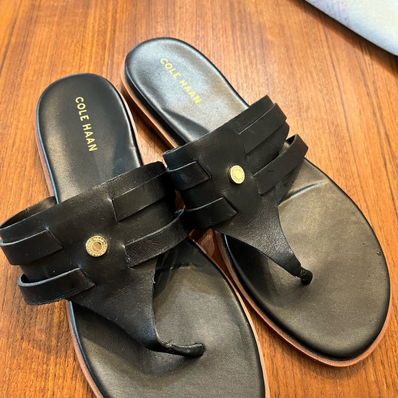 Cole Hann leather sandals - Picture 4 of 5